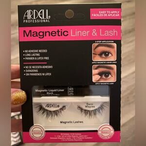 Ardell magnetic lash and liner duo in demi wispies Faux eyelashes NWT